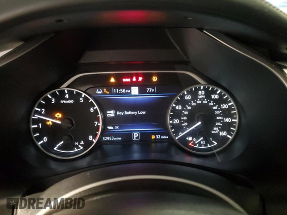 2022 Nissan Murano SL with VIN 5N1AZ2CS1NC106817, listed as a Copart auction lot 59849395 with 32,953 mi miles and Salvage title. Bid and sale history available at DreamBid. Image 9.