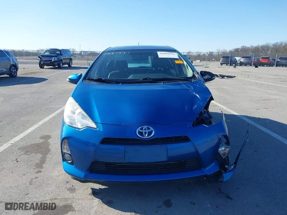 2013 Toyota Prius c One with VIN JTDKDTB32D1055135, listed as a IAAI auction lot 41889844 with 98,220 mi miles. Bid and sale history available at carsss.com. Image 13.