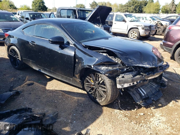 2017 Lexus RC 350 with VIN JTHHE5BC4H5017809, listed as a Copart auction lot 72443054 with 57,928 mi miles and Salvage title. Bid and sale history available at DreamBid. Image 4.