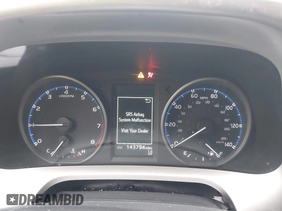 2017 Toyota RAV4 LE with VIN JTMBFREV7HJ105494, listed as a IAAI auction lot 41963621 with 143,794 mi miles. Bid and sale history available at carsss.com. Image 7.