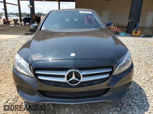 2017 Mercedes-Benz C 300 with VIN 55SWF4JB8HU202564, listed as a Copart auction lot 61966795 with 174,198 mi miles and Clean title. Bid and sale history available at DreamBid. Image 5.