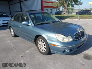 2004 Hyundai Sonata GLS with VIN KMHWF35H84A049046, listed as a IAAI auction lot 42071777 with 158,148 mi miles. Bid and sale history available at carsss.com. Image 1.
