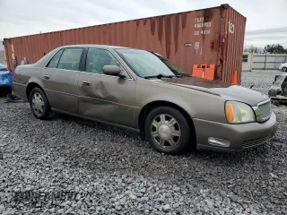 2003 Cadillac DeVille with VIN 1G6KD54Y43U172624, listed as a Copart auction lot 50345365 with 175,389 mi miles and Salvage Title. Bid and sale history available at carsss.com. Image 4.