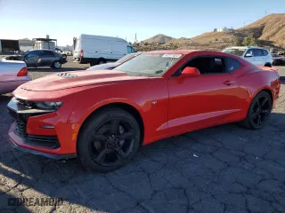 2019 Chevrolet Camaro 1SS with VIN 1G1FE1R70K0126632, listed as a Copart auction lot 87311024 with 25,851 mi miles and Salvage Title. Bid and sale history available at carsss.com. Image 1.