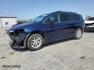 2020 Chrysler Voyager LXI with VIN 2C4RC1DGXLR145200, listed as a Copart auction lot 51436875 with NaN miles and Salvage Title. Bid and sale history available at carsss.com. Image 1.