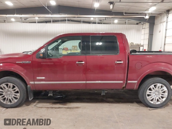 2013 Ford F-150 XL with VIN 1FTFW1ETXDFB30310, listed as a IAAI auction lot 41419674 with 122,926 mi miles. Bid and sale history available at carsss.com. Image 14.