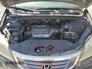 2010 Honda Odyssey EX with VIN 5FNRL3H41AB060928, listed as a Copart auction lot 46581665 with 203,063 mi miles and Salvage Title. Bid and sale history available at carsss.com. Image 12.