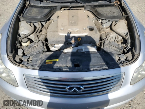 2007 Infiniti G35 Journey with VIN JNKBV61E47M704792, listed as a Copart auction lot 57452365 with Not Provided miles and Clean Title. Bid and sale history available at DreamBid. Image 11.