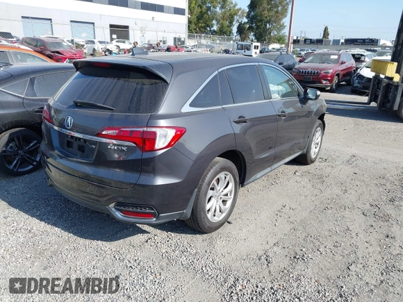 2016 Acura RDX Technology with VIN 5J8TB3H5XGL014829, listed as a IAAI auction lot 42455075 with 163,493 mi miles and . Bid and sale history available at DreamBid. Image 4.