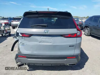 2024 Honda CR-V Sport with VIN 7FARS5H53RE025850, listed as a IAAI auction lot 41740782 with 27,398 mi miles and . Bid and sale history available at DreamBid. Image 16.
