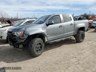 2021 Chevrolet Colorado 4WD ZR2 with VIN 1GCGTEEN3M1197592, listed as a Copart auction lot 45303065 with 54,462 mi miles and Salvage Title. Bid and sale history available at carsss.com. Image 1.