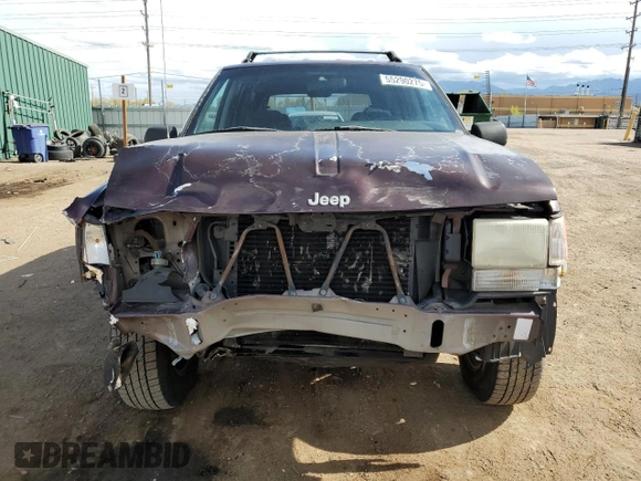 1997 Jeep Grand Cherokee Laredo with VIN 1J4GZ58S1VC747713, listed as a Copart auction lot 55290275 with 159,846 mi miles and Salvage title. Bid and sale history available at DreamBid. Image 5.