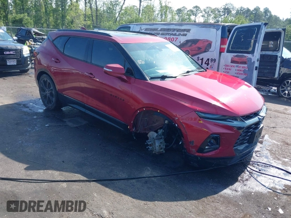 2019 Chevrolet Blazer RS с VIN 3GNKBERS4KS621667, выставлен на аукционе IAAI как лот 42318074 с пробегом 88 638 миль миль и . История ставок и продаж доступна на DreamBid. Изображение 1.