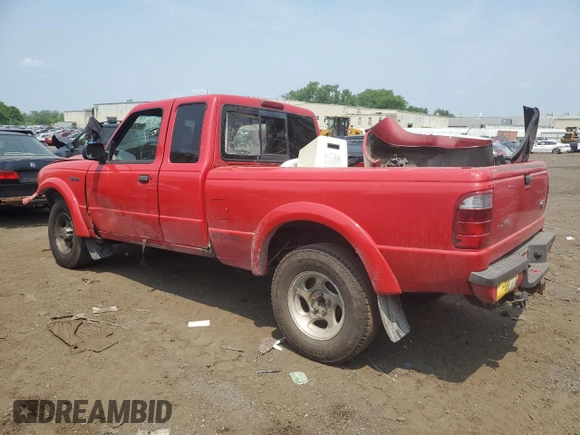 2002 Ford Ranger XL Fleet with VIN 1FTZR45E12PB13314, listed as a Copart auction lot 59835015 with 192,979 mi miles and Salvage title. Bid and sale history available at DreamBid. Image 2.