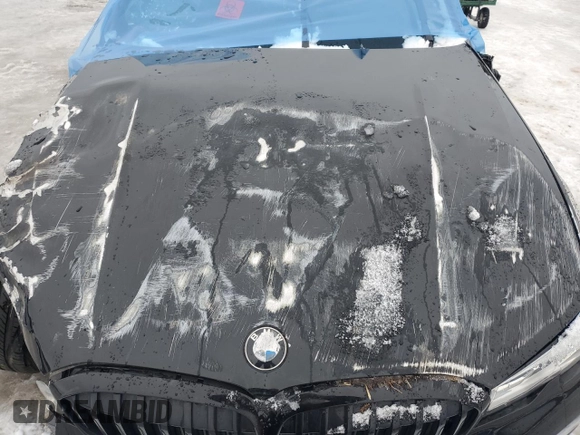 2019 BMW 3 Series 330i xDrive with VIN 3MW5R7J57K8B02478, listed as a Copart auction lot 41579295 with Not Provided miles and Salvage Title. Bid and sale history available at DreamBid. Image 12.