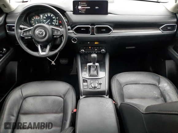 2022 Mazda CX-5 2.5 S Premium Plus Package with VIN JM3KFBEM9N1608624, listed as a Copart auction lot 50774605 with 25,323 mi miles and Salvage Title. Bid and sale history available at carsss.com. Image 8.