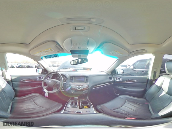 2013 Infiniti JX35 with VIN 5N1AL0MM9DC349778, listed as a Copart auction lot 44654805 with 153,273 mi miles and Salvage Title. Bid and sale history available at carsss.com. Image 16.
