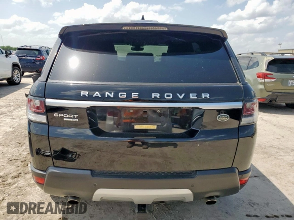 2017 Land Rover Range Rover Sport HSE with VIN SALWR2FV0HA692242, listed as a Copart auction lot 61453815 with 79,610 mi miles and Salvage title. Bid and sale history available at DreamBid. Image 6.