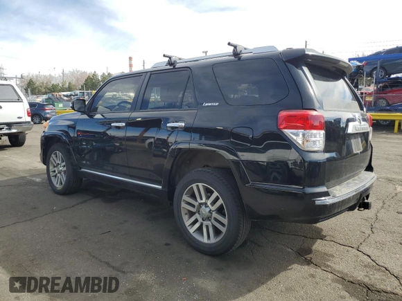 2010 Toyota 4Runner Trail with VIN JTEBU5JRXA5013331, listed as a Copart auction lot 49183695 with 155,947 mi miles and Salvage Title. Bid and sale history available at DreamBid. Image 2.
