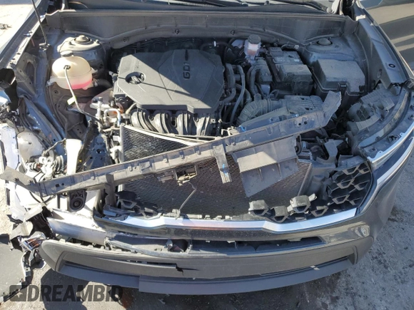 2022 Kia Sorento LX with VIN 5XYRG4LC2NG125907, listed as a Copart auction lot 42705195 with 49,529 mi miles and Salvage Title. Bid and sale history available at carsss.com. Image 12.