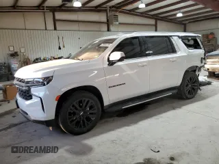 2023 Chevrolet Suburban LS z VIN 1GNSKBKD5PR396230, wystawiony jako Copart lot #88690785 z przebiegiem 23 725 mil mil oraz Szkoda całkowita • Salvage title. Historia ofert i sprzedaży dostępna na DreamBid. Obrazek 1.