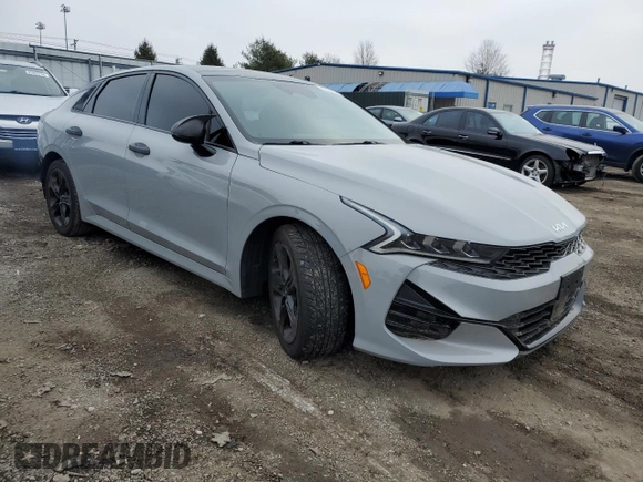 2022 Kia K5 GT-Line z VIN 5XXG64J28NG152490, wystawiony jako Copart lot #86335464 z przebiegiem 56 197 mil mil oraz Szkoda całkowita • Salvage title. Historia ofert i sprzedaży dostępna na DreamBid. Obrazek 4.