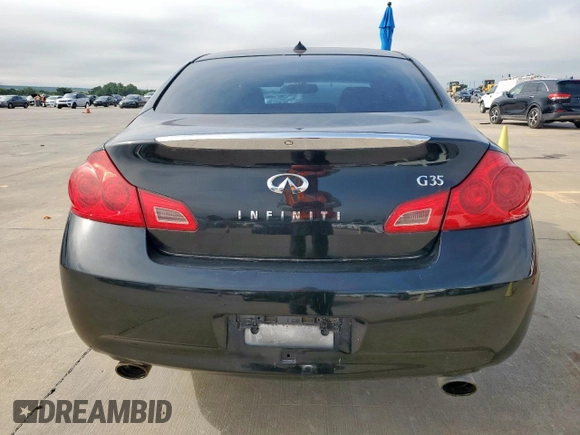 2008 Infiniti G35 Journey с VIN JNKBV61E18M227868, выставлен на аукционе Copart как лот 58927665 с пробегом Не указан миль и Чистый • Clean title. История ставок и продаж доступна на DreamBid. Изображение 6.