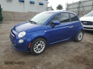 2012 FIAT 500 Pop z VIN 3C3CFFAR2CT117120, wystawiony jako Copart lot #59173375 z przebiegiem 181 910 mil mil oraz Tytuł czysty. Historia ofert i sprzedaży dostępna na DreamBid. Obrazek 1.