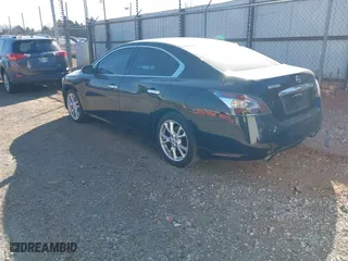 2013 Nissan Maxima 3.5 S with VIN 1N4AA5APXDC818078, listed as a IAAI auction lot 41214691 with 1 mi miles. Bid and sale history available at carsss.com. Image 3.