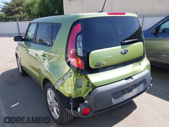 2014 Kia Soul + with VIN KNDJP3A59E7710072, listed as a IAAI auction lot 42180237 with 116,070 mi miles and . Bid and sale history available at DreamBid. Image 6.