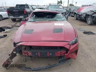 2018 Ford Mustang GT with VIN 1FA6P8CF2J5171122, listed as a IAAI auction lot 41214704 with 95,972 mi miles and . Bid and sale history available at DreamBid. Image 13.