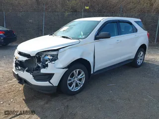 2017 Chevrolet Equinox LS with VIN 2GNFLEEK6H6127354, listed as a IAAI auction lot 41887997 with 107,512 mi miles. Bid and sale history available at carsss.com. Image 18.