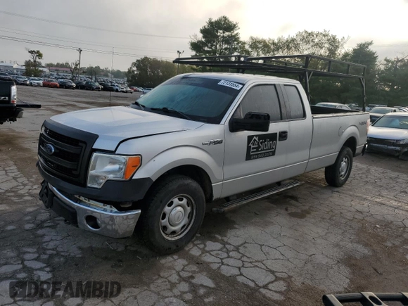 2014 Ford F-150 XL с VIN 1FTVX1EF6EKG10596, выставлен на аукционе Copart как лот 72131554 с пробегом 216 483 миль миль и Списание • Salvage title. История ставок и продаж доступна на DreamBid. Изображение 1.