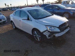 2015 Buick Verano Leather Group with VIN 1G4PS5SK8F4190390, listed as a IAAI auction lot 41611234 with 128,286 mi miles. Bid and sale history available at carsss.com. Image 1.