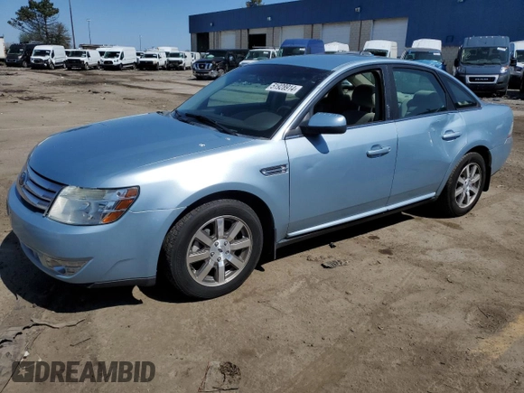 2008 Ford Taurus SEL with VIN 1FAHP24W98G185912, listed as a Copart auction lot 51928914 with 156,921 mi miles and Clean Title. Bid and sale history available at carsss.com. Image 1.
