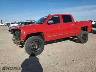 2015 Chevrolet Silverado 1500 LTZ with VIN 3GCUKSECXFG150762, listed as a Copart auction lot 48689075 with 0 mi miles and Salvage Title. Bid and sale history available at carsss.com. Image 1.