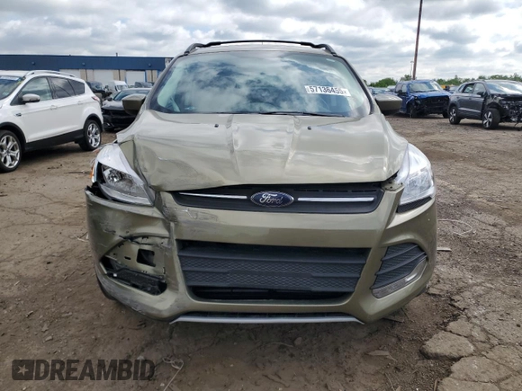 2014 Ford Escape SE with VIN 1FMCU9GX2EUA92216, listed as a Copart auction lot 57136455 with 22,403 mi miles and Clean title. Bid and sale history available at DreamBid. Image 5.
