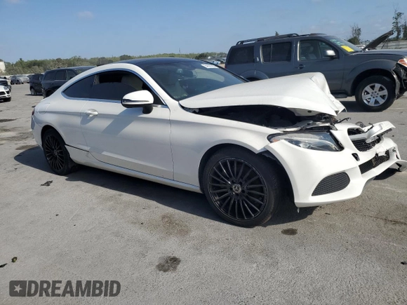 2018 Mercedes-Benz C C 300 with VIN WDDWJ4JBXJF717766, listed as a Copart auction lot 54527695 with 85,799 mi miles and Clean Title. Bid and sale history available at carsss.com. Image 4.