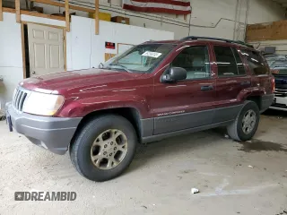 2001 Jeep Grand Cherokee Laredo with VIN 1J4GW48S11C609344, listed as a Copart auction lot 59258245 with 162,141 mi miles and Salvage title. Bid and sale history available at DreamBid. Image 1.