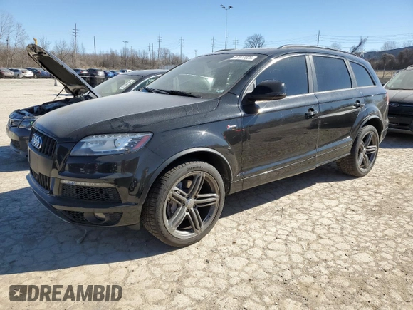 2015 Audi Q7 3.0T S line Prestige with VIN WA1DGAFE3FD021586, listed as a Copart auction lot 47077025 with 148,943 mi miles and Clean Title. Bid and sale history available at carsss.com. Image 1.