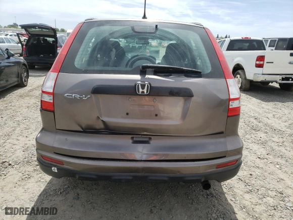 2011 Honda CR-V LX with VIN 5J6RE3H39BL018310, listed as a Copart auction lot 52604805 with 169,762 mi miles and Salvage Title. Bid and sale history available at carsss.com. Image 6.