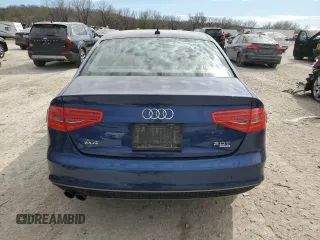 2015 Audi A4 Premium Plus with VIN WAUFFAFL9FN010549, listed as a Copart auction lot 50623025 with 183,602 mi miles and Salvage Title. Bid and sale history available at carsss.com. Image 6.
