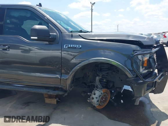 2019 Ford F-150 XL with VIN 1FTEW1E44KKE47489, listed as a IAAI auction lot 42211083 with 139,615 mi miles and . Bid and sale history available at DreamBid. Image 18.