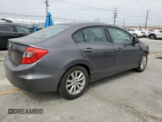 2012 Honda Civic EX with VIN 2HGFB2F86CH330174, listed as a Copart auction lot 56070795 with 137,040 mi miles and Salvage Title. Bid and sale history available at DreamBid. Image 3.