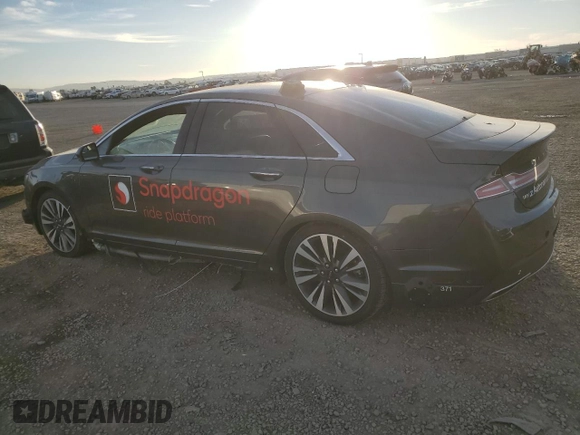 2017 Lincoln MKZ Hybrid Select with VIN 3LN6L5LU0HR663007, listed as a Copart auction lot 87657815 with 36,612 mi miles and Non Repairable. Bid and sale history available at DreamBid. Image 2.
