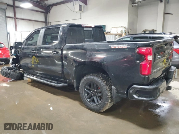 2019 Chevrolet Silverado 1500 LT Trail Boss with VIN 1GCPYFEDXKZ163999, listed as a Copart auction lot 52456855 with 81,804 mi miles and Salvage Title. Bid and sale history available at DreamBid. Image 2.