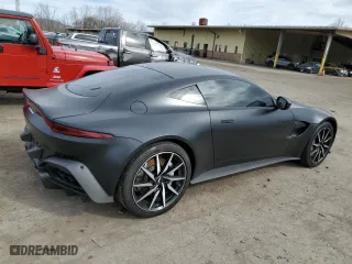 2020 Aston Martin Vantage with VIN SCFSMGAW9LGN03080, listed as a Copart auction lot 49754474 with 47,187 mi miles and Salvage Title. Bid and sale history available at carsss.com. Image 3.