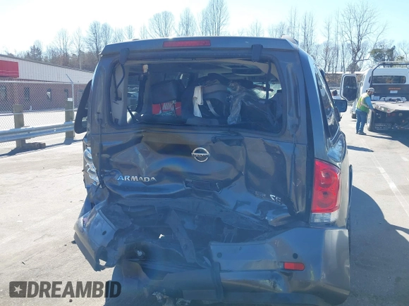 2009 Nissan Armada SE z VIN 5N1BA08D89N601178, wystawiony jako IAAI lot #41854346 z przebiegiem 228 637 mil mil oraz . Historia ofert i sprzedaży dostępna na DreamBid. Obrazek 3.