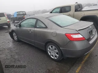 2006 Honda Civic Cpe LX with VIN 2HGFG11666H573117, listed as a Copart auction lot 86996744 with 195,733 mi miles and Salvage Title. Bid and sale history available at carsss.com. Image 2.