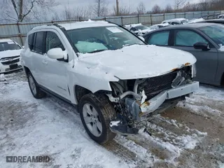 2017 Jeep Compass High Altitude with VIN 1C4NJDEB5HD191200, listed as a IAAI auction lot 41249056 with 101,559 mi miles. Bid and sale history available at carsss.com. Image 1.